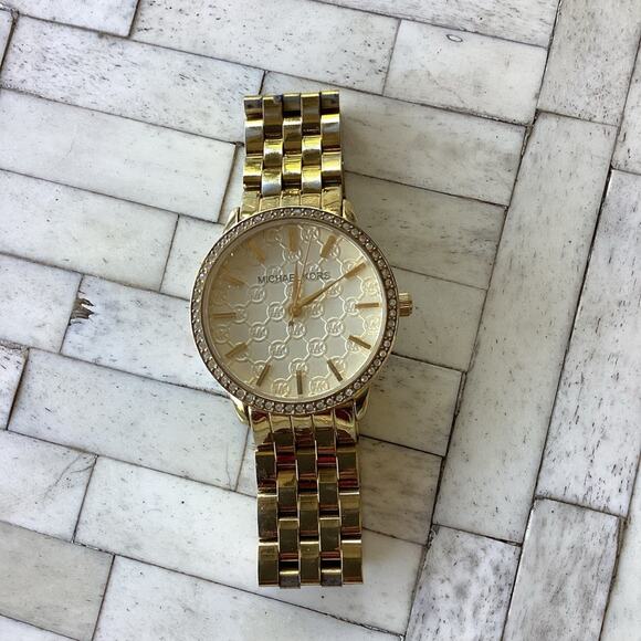 Michael Kors MK 3120 Glitz Women's Watch | Battery - Picture 2 of 5